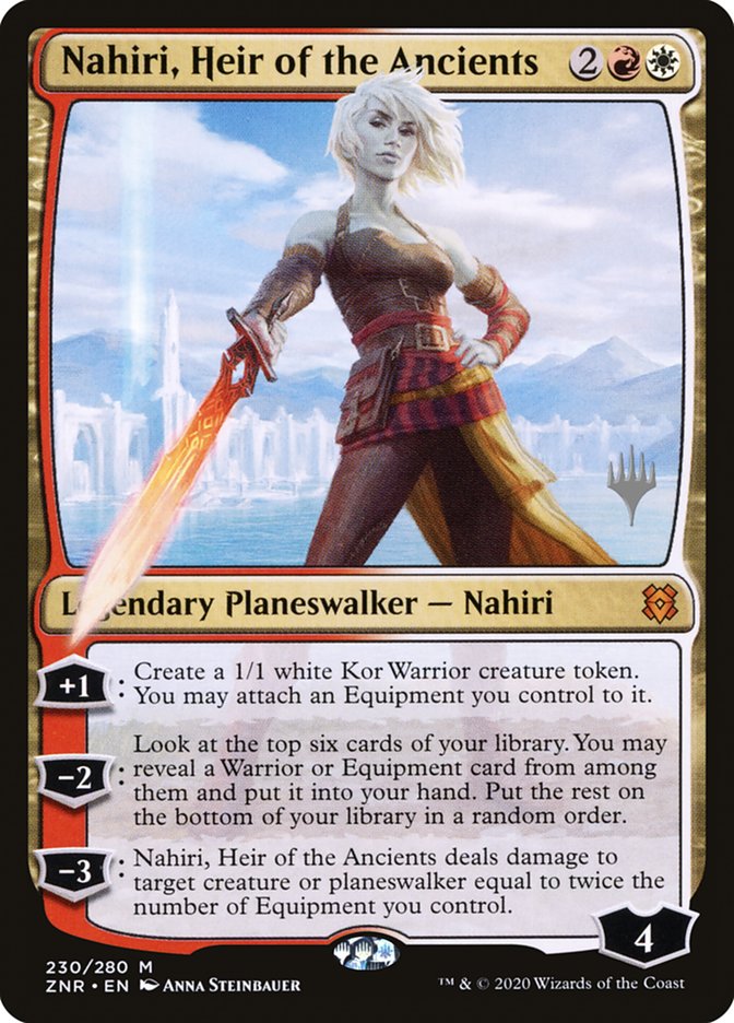 Nahiri, Heir of the Ancients (Promo Pack) [Zendikar Rising Promos] | Empire Gaming NC