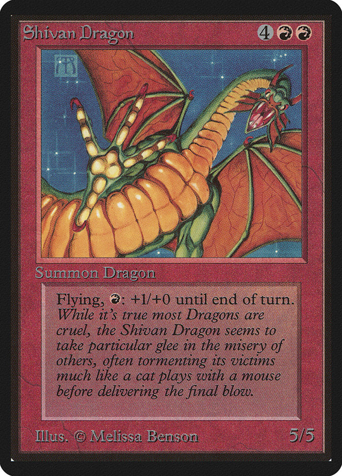 Shivan Dragon [Limited Edition Beta] | Empire Gaming NC