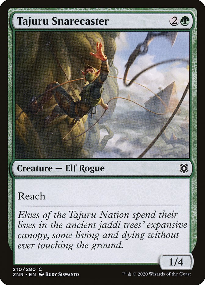 Tajuru Snarecaster [Zendikar Rising] | Empire Gaming NC