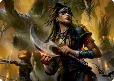 Harvesttide Sentry Art Card [Innistrad: Midnight Hunt Art Series] | Empire Gaming NC