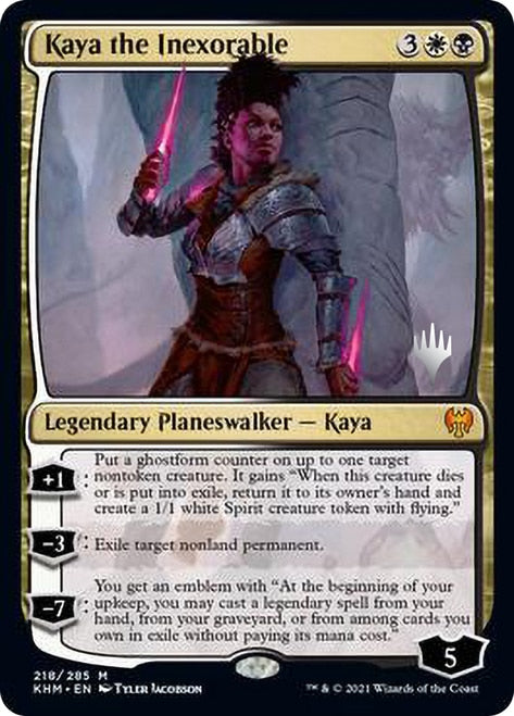 Kaya the Inexorable [Kaldheim Promo Pack] | Empire Gaming NC