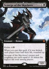 Scourge of the Skyclaves (Extended Art) [Zendikar Rising] | Empire Gaming NC