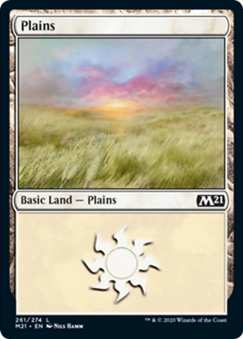 Plains (261) [Core Set 2021] | Empire Gaming NC