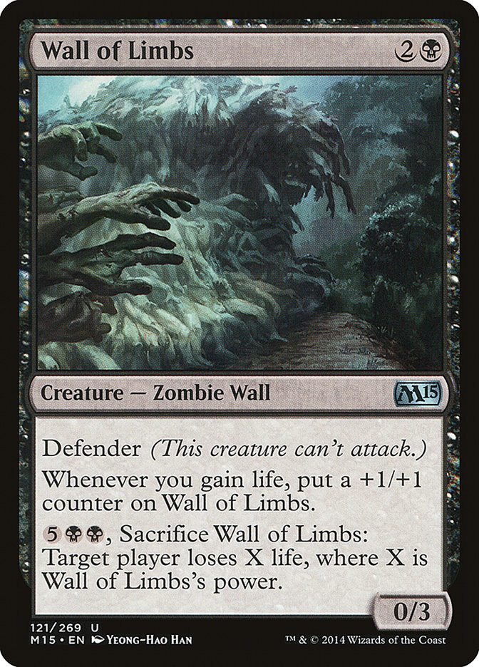 Wall of Limbs [Magic 2015] | Empire Gaming NC