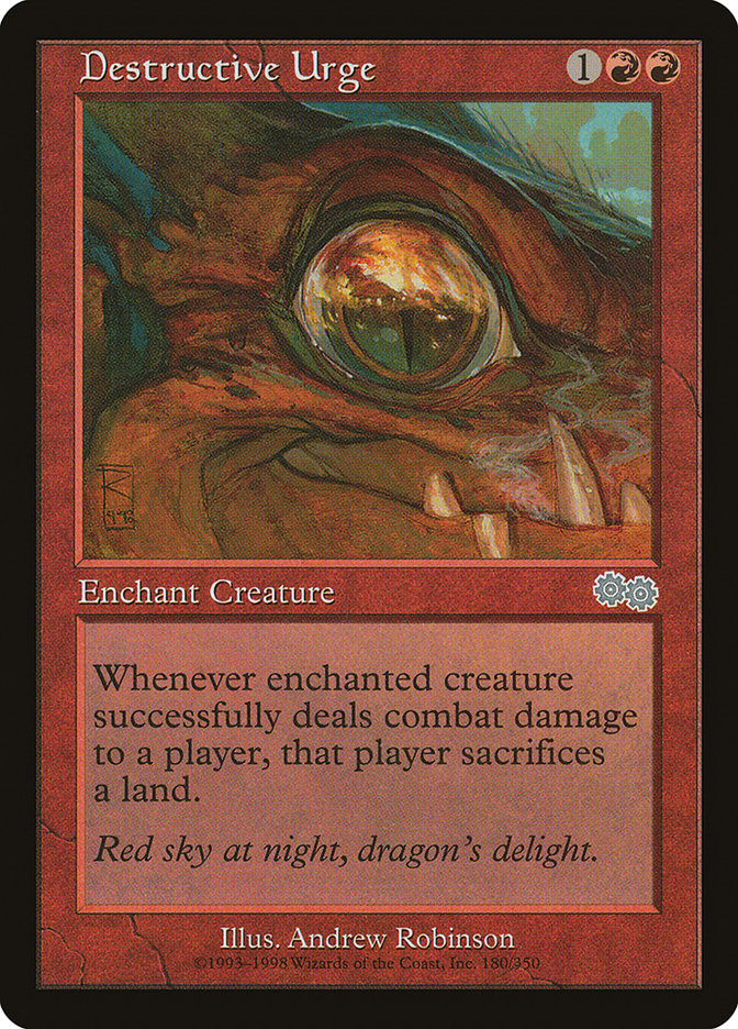 Destructive Urge [Urza's Saga] | Empire Gaming NC