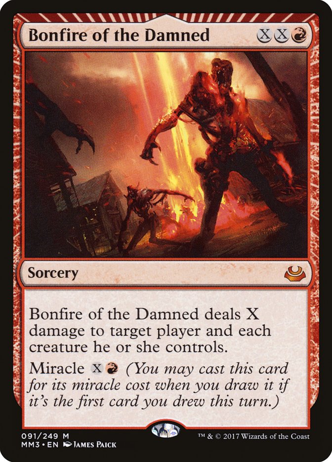 Bonfire of the Damned [Modern Masters 2017] | Empire Gaming NC