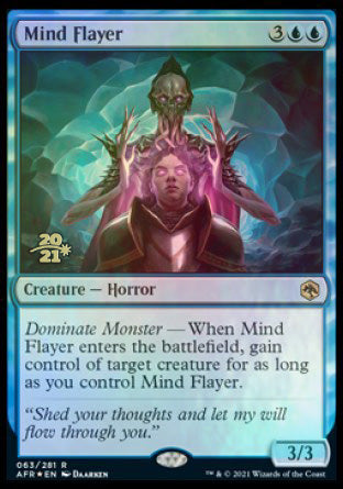 Mind Flayer [Dungeons & Dragons: Adventures in the Forgotten Realms Prerelease Promos] | Empire Gaming NC