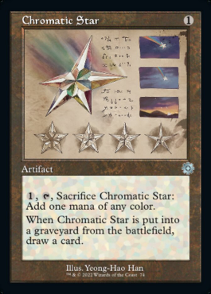 Chromatic Star (Retro Schematic) [The Brothers' War Retro Artifacts] | Empire Gaming NC