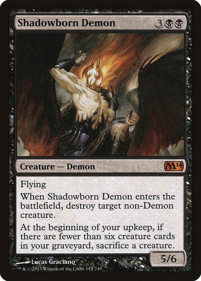 Shadowborn Demon [Magic 2014] | Empire Gaming NC