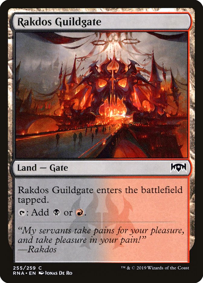 Rakdos Guildgate (255/259) [Ravnica Allegiance] | Empire Gaming NC