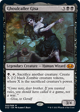 Ghoulcaller Gisa [Commander Collection: Black] | Empire Gaming NC