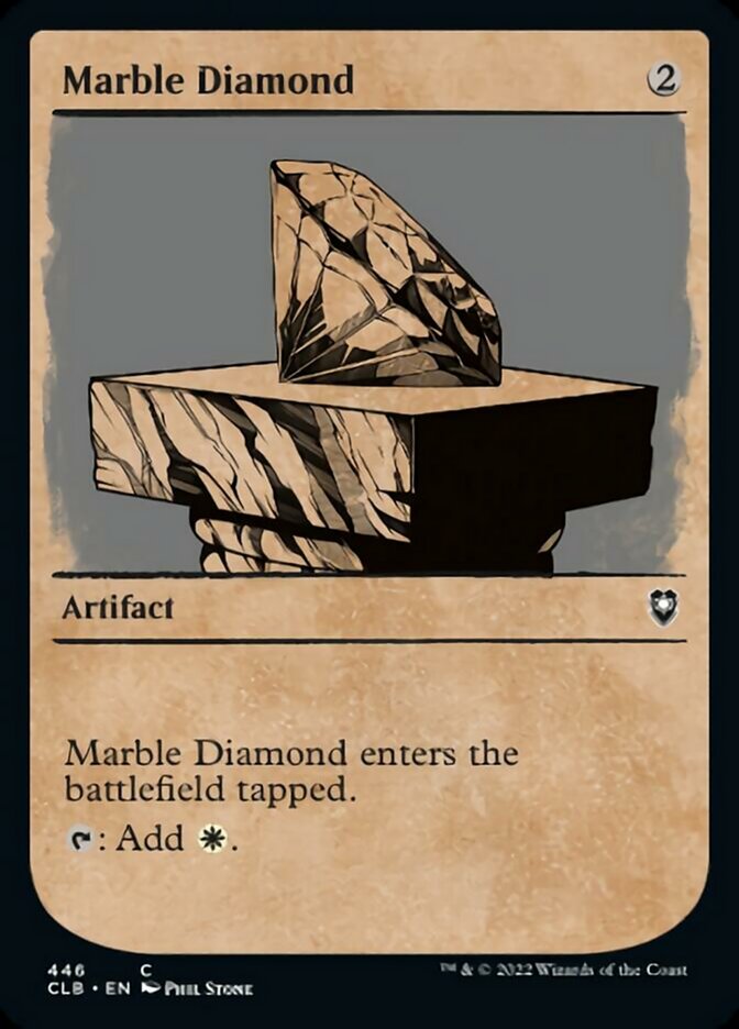 Marble Diamond (Showcase) [Commander Legends: Battle for Baldur's Gate] | Empire Gaming NC