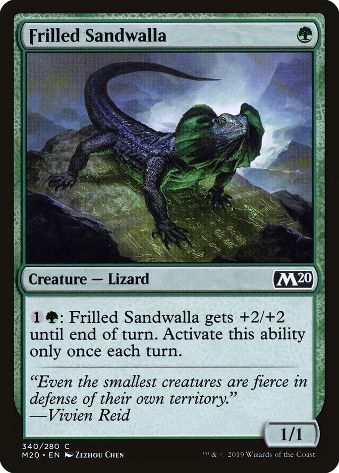 Frilled Sandwalla [Core Set 2020] | Empire Gaming NC