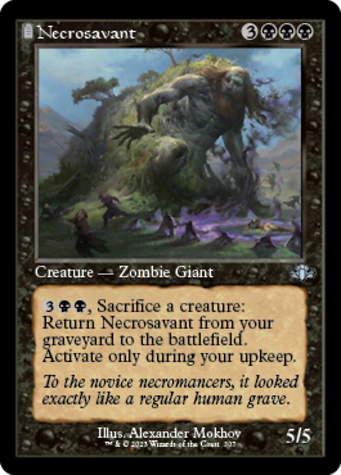 Necrosavant (Retro) [Dominaria Remastered] | Empire Gaming NC