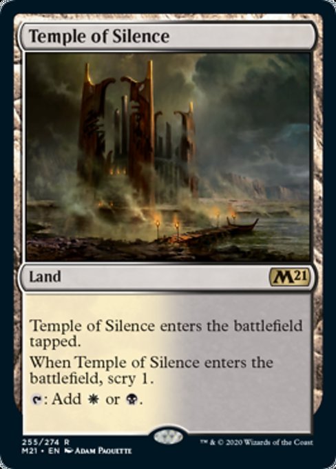 Temple of Silence [Core Set 2021] | Empire Gaming NC