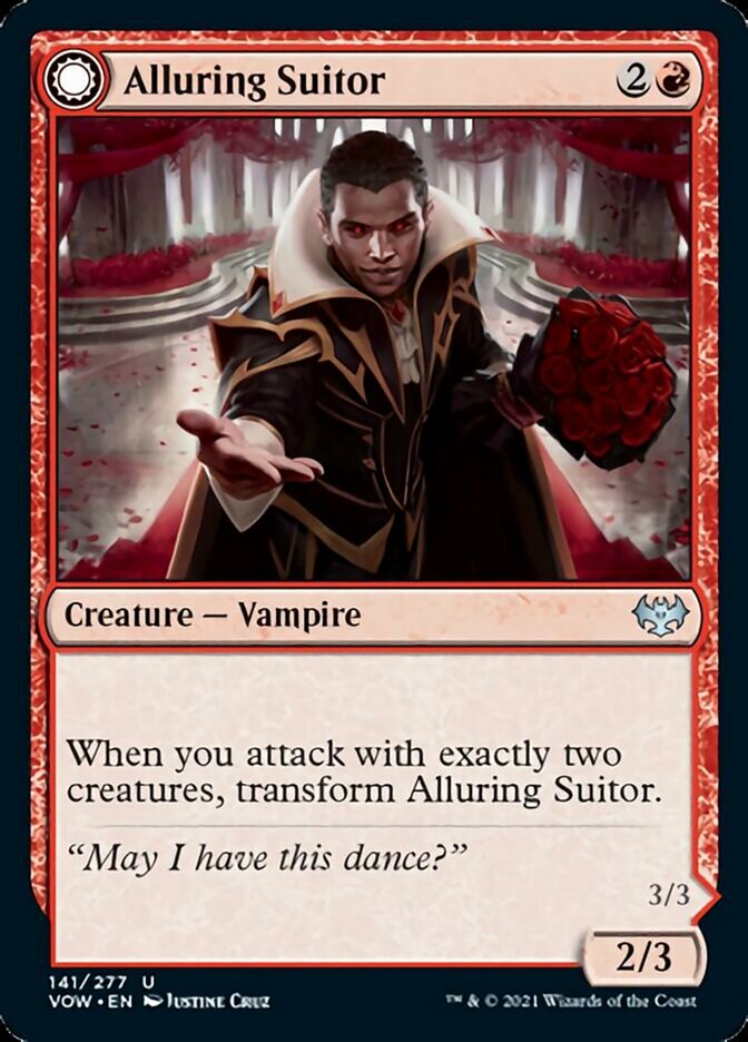 Alluring Suitor // Deadly Dancer [Innistrad: Crimson Vow] | Empire Gaming NC