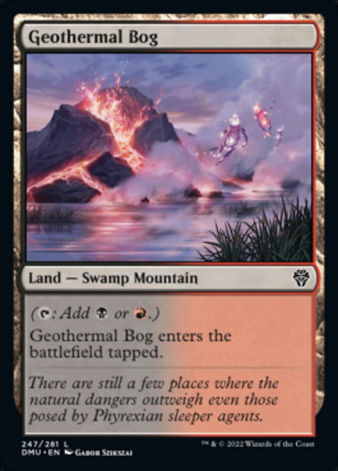 Geothermal Bog [Dominaria United] | Empire Gaming NC