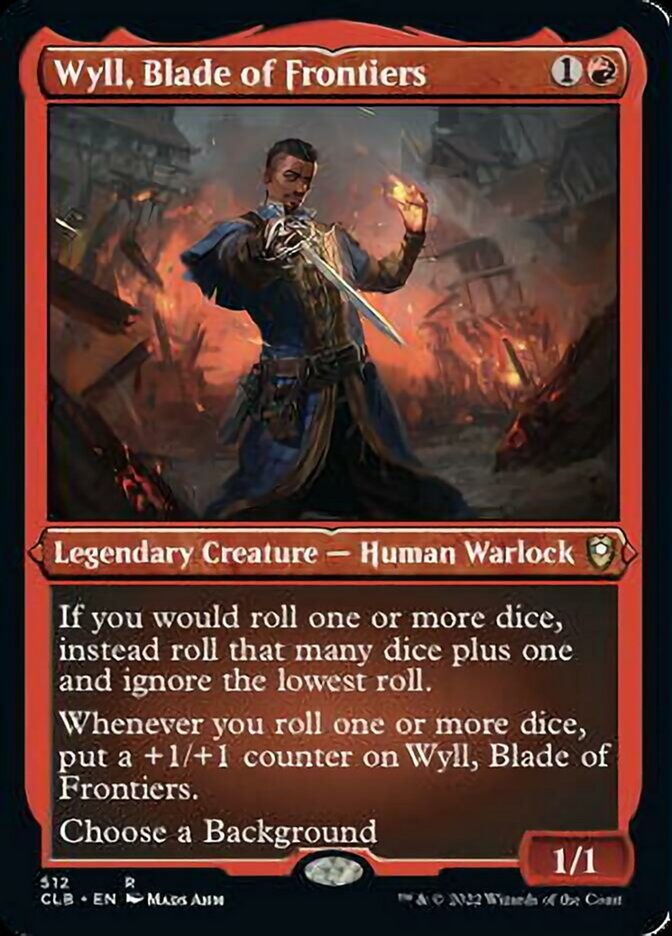 Wyll, Blade of Frontiers (Foil Etched) [Commander Legends: Battle for Baldur's Gate] | Empire Gaming NC