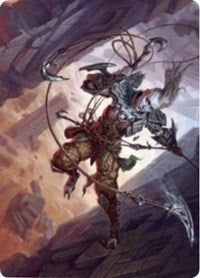 Akiri, Fearless Voyager Art Card [Zendikar Rising Art Series] | Empire Gaming NC