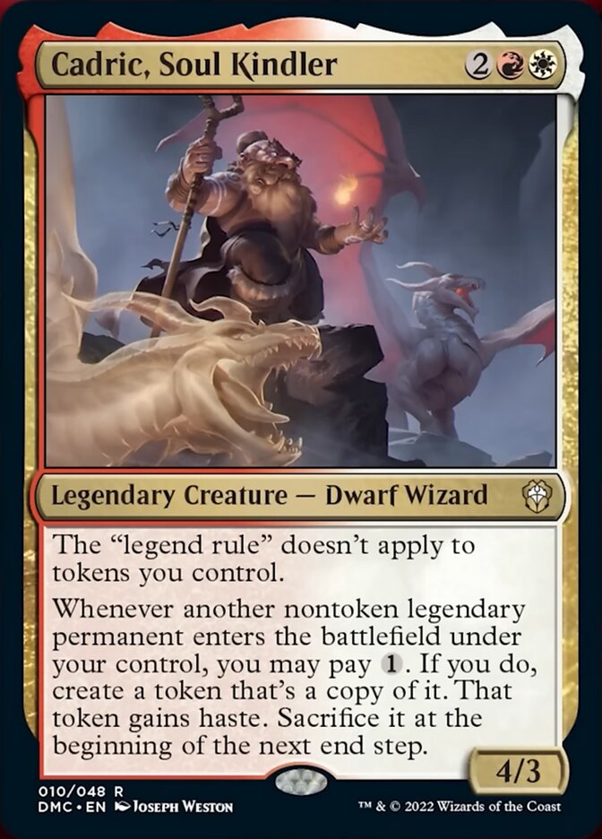 Cadric, Soul Kindler [Dominaria United Commander] | Empire Gaming NC