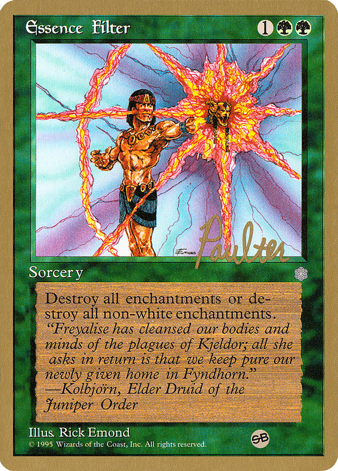 Essence Filter (Preston Poulter) (SB) [Pro Tour Collector Set] | Empire Gaming NC