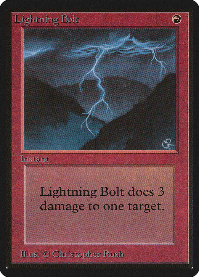 Lightning Bolt [Limited Edition Beta] | Empire Gaming NC