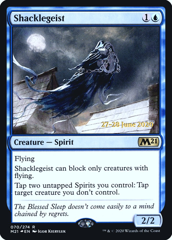 Shacklegeist  [Core Set 2021 Prerelease Promos] | Empire Gaming NC