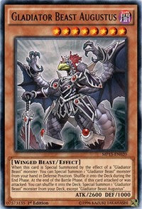 Gladiator Beast Augustus [MP15-EN020] Rare | Empire Gaming NC