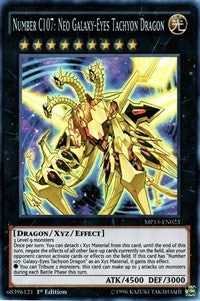 Number C107: Neo Galaxy-Eyes Tachyon Dragon [MP15-EN023] Super Rare | Empire Gaming NC