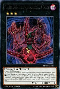 Number C43: High Manipulator of Chaos [MP15-EN026] Rare | Empire Gaming NC