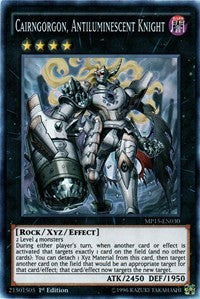 Cairngorgon, Antiluminescent Knight [MP15-EN030] Super Rare | Empire Gaming NC