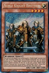 Noble Knight Brothers [MP15-EN046] Secret Rare | Empire Gaming NC