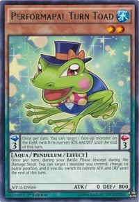 Performapal Turn Toad [MP15-EN066] Rare | Empire Gaming NC