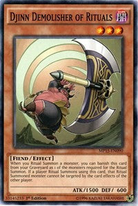 Djinn Demolisher of Rituals [MP15-EN090] Common | Empire Gaming NC