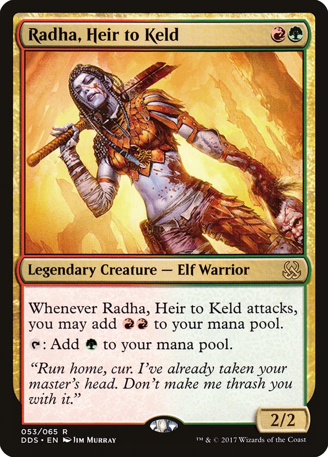 Radha, Heir to Keld [Duel Decks: Mind vs. Might] | Empire Gaming NC