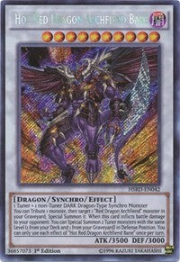 Hot Red Dragon Archfiend Bane [HSRD-EN042] Secret Rare | Empire Gaming NC