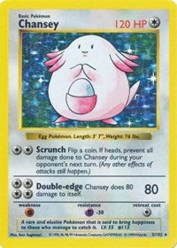 Chansey (3) [Base Set (Shadowless)] | Empire Gaming NC