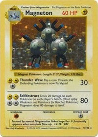 Magneton (9) [Base Set (Shadowless)] | Empire Gaming NC