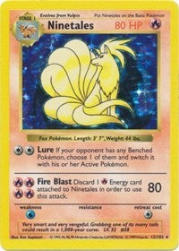 Ninetales (12) [Base Set (Shadowless)] | Empire Gaming NC