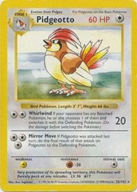 Pidgeotto (22) [Base Set (Shadowless)] | Empire Gaming NC