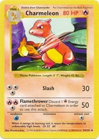 Charmeleon (24) [Base Set (Shadowless)] | Empire Gaming NC