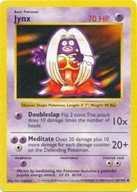 Jynx (31) [Base Set (Shadowless)] | Empire Gaming NC