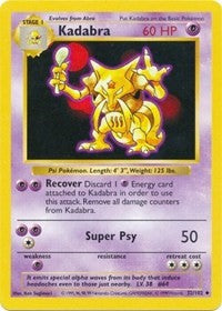 Kadabra (32) [Base Set (Shadowless)] | Empire Gaming NC