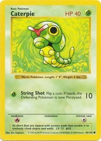 Caterpie (45) [Base Set (Shadowless)] | Empire Gaming NC