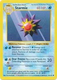 Starmie (64) [Base Set (Shadowless)] | Empire Gaming NC