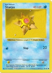 Staryu (65) [Base Set (Shadowless)] | Empire Gaming NC