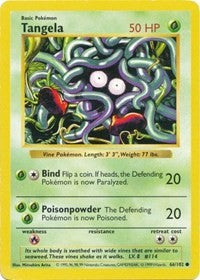 Tangela (66) [Base Set (Shadowless)] | Empire Gaming NC