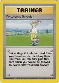 Pokemon Breeder (76) [Base Set (Shadowless)] | Empire Gaming NC