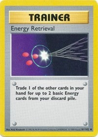 Energy Retrieval (81) [Base Set (Shadowless)] | Empire Gaming NC