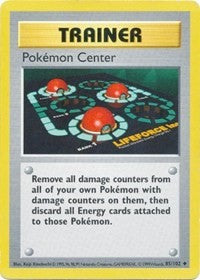 Pokemon Center (85) [Base Set (Shadowless)] | Empire Gaming NC